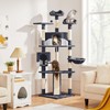 Yaheetech 79in Multi-Level Cat Trees Indoor Cat Tower with Sisal-Covered