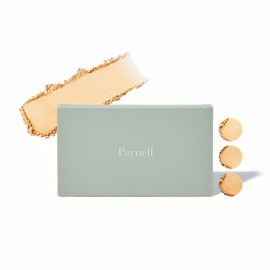 Parnell Cicamanu Matte Spondation (Powder Foundation with Sponge) 11g, #23 Natural Beige | Lightweight Oil-Control | Matte Finish and Long-Lasting | Infused with Centella Asiatica | K-Beauty