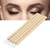 100pcs Eyeliner Brush Disposable Ultra Fine Point Eyeliner Applicator Cosmetic