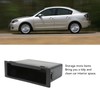Car Stereo Radio Storage Box Black Large Storage Space Dash