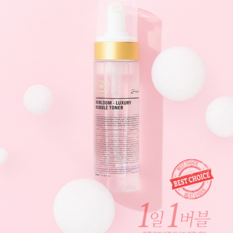 Ribble [New Launch] Ribble Luxury Bubble Toner 200ml REBLOOM /