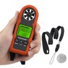 Handheld Anemometer, Mini Digital Wind Speed Meter Gauge for Air