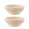 DOYOLLA Bread Proofing Baskets Set of 2 8.5 inch Round