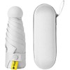 Mini Sombrilla UV,Paraguas de Bolsillo,Sombrilla para protección UV, Paraguas plegable