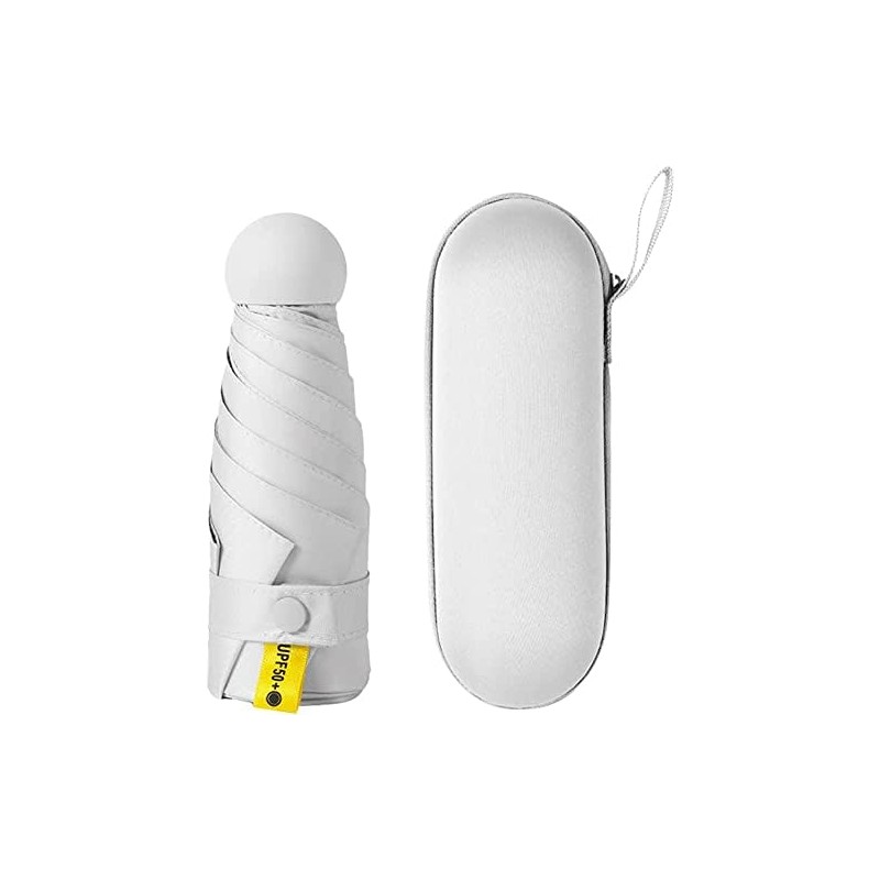 Mini Sombrilla UV,Paraguas de Bolsillo,Sombrilla para protección UV, Paraguas plegable