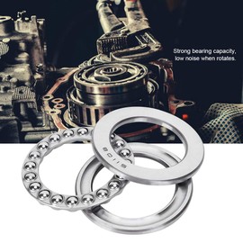 PUSOKEI Pack of 5 Thrust Ball Bearings, 40mm x 60mm x 13mm Aeroplane Thrust Ball Bearings, Low Noise Disposable Rolling Direction