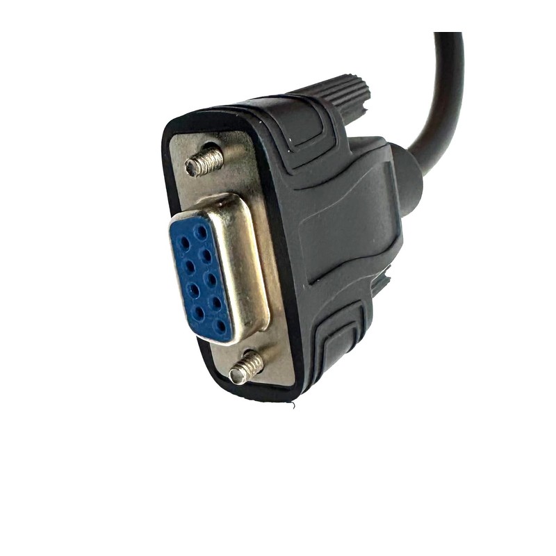 Halokny DB9 RS232 a Mini cable de cabeza redonda de