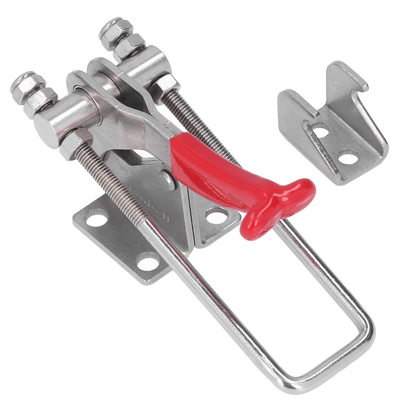 Adjustable Toggle Clamp 318kg Clamping Force Stainless Steel Toggle Clamp