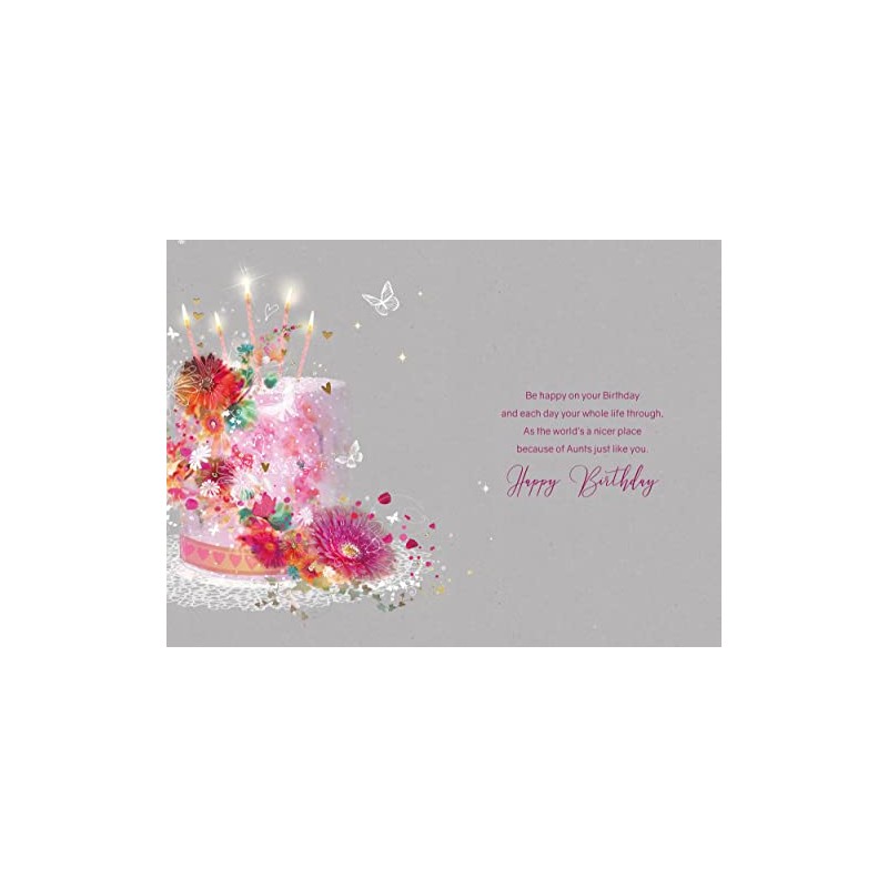 Cherry Orchard Aunt Birthday Card