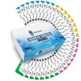 32 Pack Suture Material with Practice Needles Refill for Surgical Suture Kit Gift for Medical Students, Veterinary Students and Nurses, Needle and Thread Set