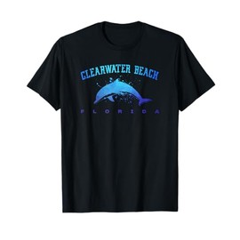 Clearwater Beach Florida Dolphin Scuba Diving Snorkeling T-Shirt