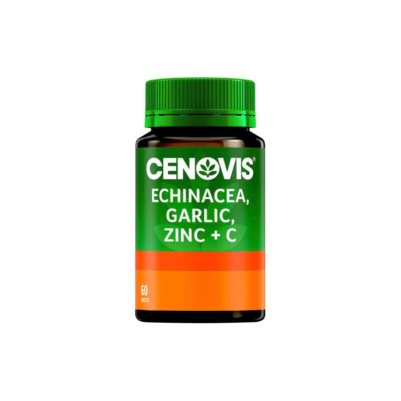 Cenovis Echinacea, Garlic, Zinc & C 60 Tablets