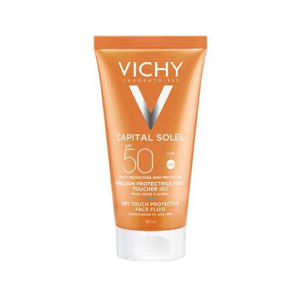 Vichy Capital Soleil Emulsion Anti-Brillance Toucher Sec SPF50, 50ml