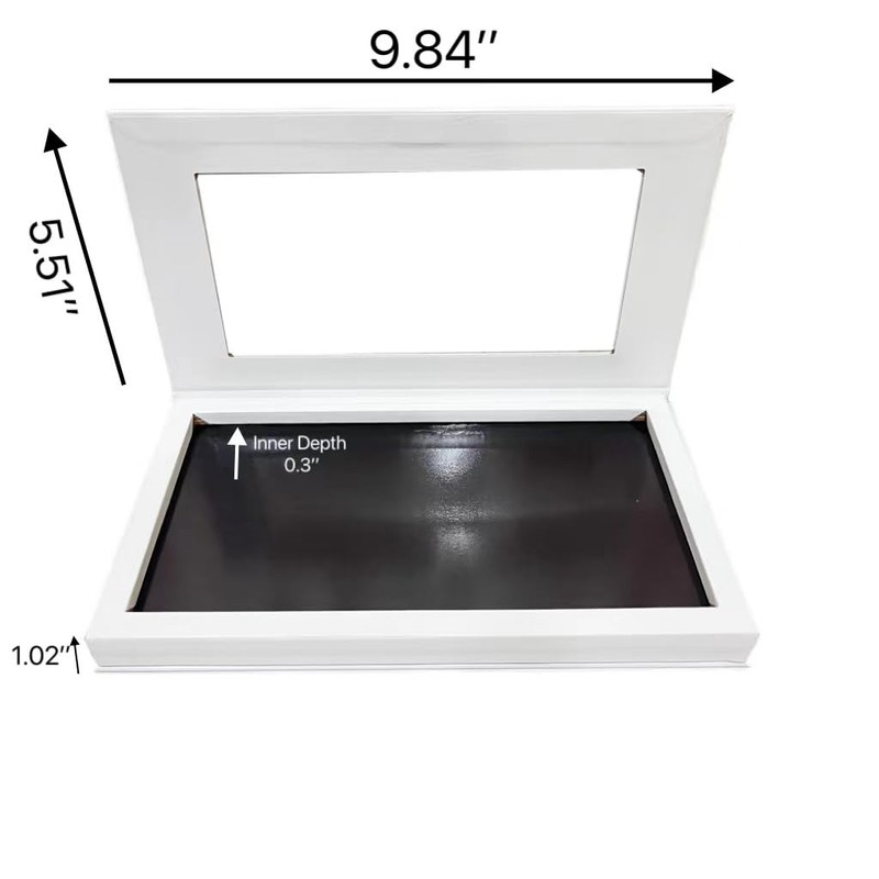 Coosei Strong Magnetic Recessed Eyeshadow Palette Makeup Eyeshadow Extra Large