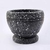 Leoyee Garlic Press, Mortar and Pestle, Easy to Clean Mini