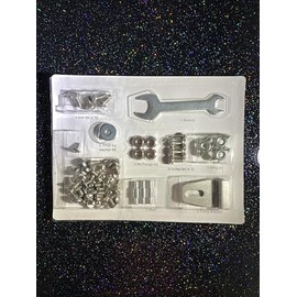 Generic Patio Heater Hardware kit Replacement for The BFC/GSH Model, Silver