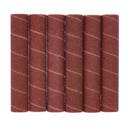 Draper 08402 Aluminium Oxide Sanding Sleeves, 19 x 115mm, 80 Grit (Pack of 6)