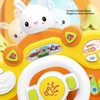 Baby Steering Wheel Toy Multifuntional Lighting Effects Educational Musical Steering