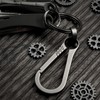KCFEV Titanium Carabiner with Key Fob Key Clip EDC Quick