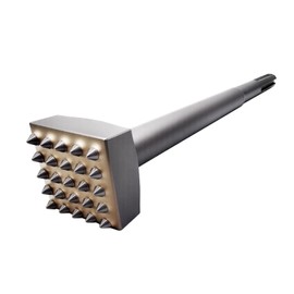 SDS Max Bush Hammer Tool and Bit 11‑7/8" × 1‑5/8" Square Head with 25 Carbide Tips – Bushing Tool for Rotary Hammer Demolition, Concrete Prep, Coating, Mortar Removal, Roughening, Surface Restoration