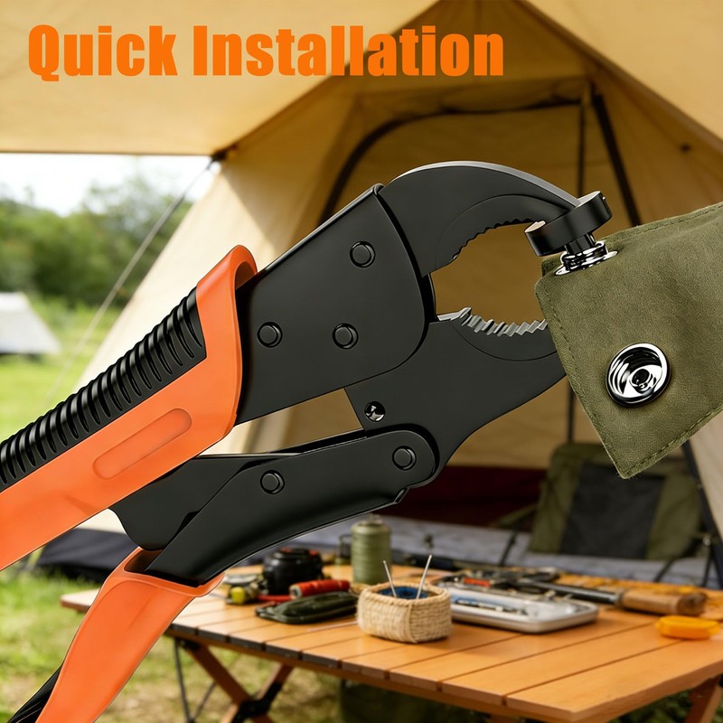 385 PCS Snap Fastener Tool Kit with Snap Buttons for