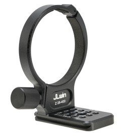 FOTGA Metal Tripod Collar Mount Ring 70mm for Nikon NIKKOR Z 28-400mm f/4-8 VR Lens, Bottom with 1/4" & 3/8" Thread Screw Mount Dovetail Groove Quick-Release Plate for Acra-Swiss Type Tripod