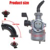 PZ22 Carburetor 22mm Carb For SSR 125cc 110cc CRF50cc TaoTao