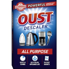 Oust All Purpose Descaler - 3 Sachets for Appliance Care