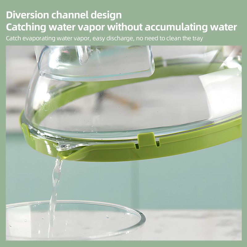 Microwave Splatter Cover for Food - Clear Microwave Splash Guard