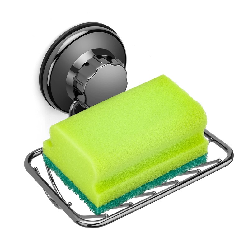 iPEGTOP No-Drilling Soap Dish Holder, Super Powerful Vacuum Suction Cup