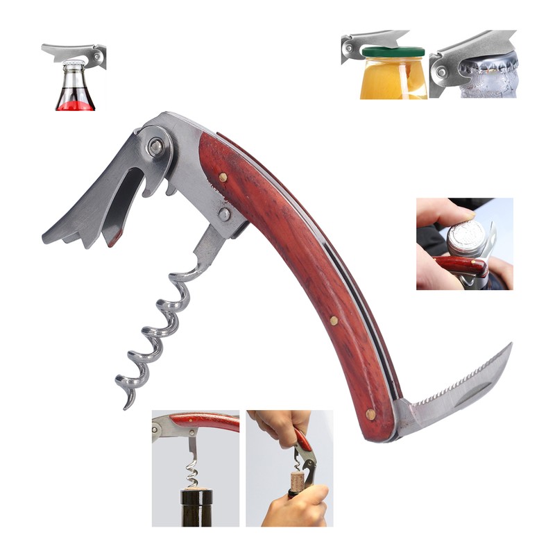 6pcs Wine Tool Kit Champagne Stopper Wine Preservation Cork Wine