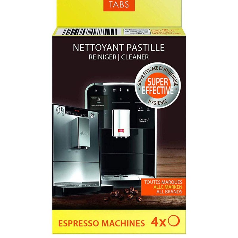 Paxanpax Genuine Melitta 'Perfect Clean' Espresso Machine Cleaning Tablets (1.8g,