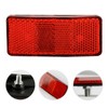 Luckious Mountain Bike Rear Rack Reflector Light – Easy-to-Install Bicycle