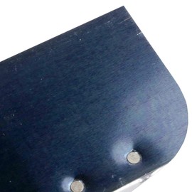 Off-Set Taping Knife for Drywall 12" Blue Steel with Rubber Comfort Grip Handle