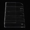 TV Remote Control Holder Wall Mount Acrylic Clear Media Organizer