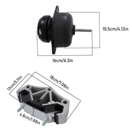 GXYWADY 3 PCS Engine Mounts Transmission Mount Replacement for Mustang 2011-2017 3.7L 2011-2018 5.0L Replacement for A5523 A5749