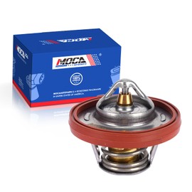 MOCA Thermostat Compatible with 94-03 for Chrysler Voyager 3.3L, 96-07 for Dodge Caravan 2.4L, 93-00 for Plymouth Voyager 3.3L, 95-98 for Eagle Talon 2.0L, 2002 for Jeep Liberty 2.4L