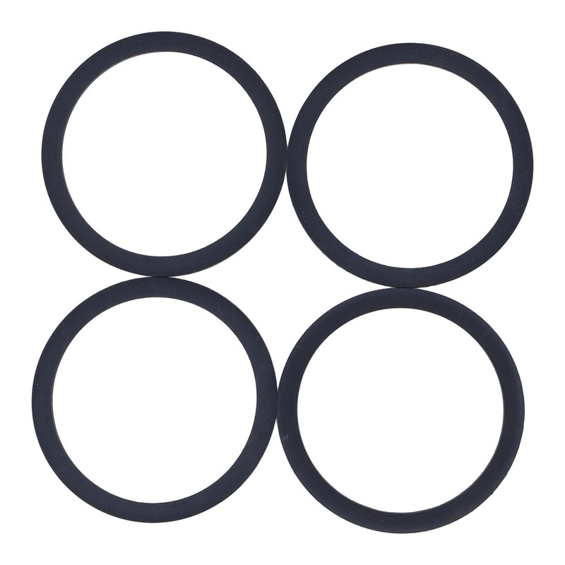 4 Pcs Silent Crossover Rings Rubber Shock Absorber Silencer Ring
