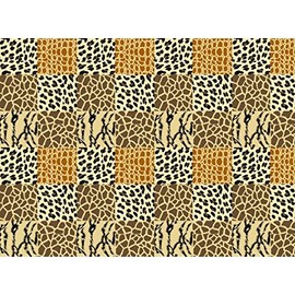 Casatessile Animal Mix Beach Towel Microfibre 95 x 175 cm