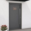 Self Adhesive Mailbox Numbers,Door Address Number Stickers for Office Room,Raised