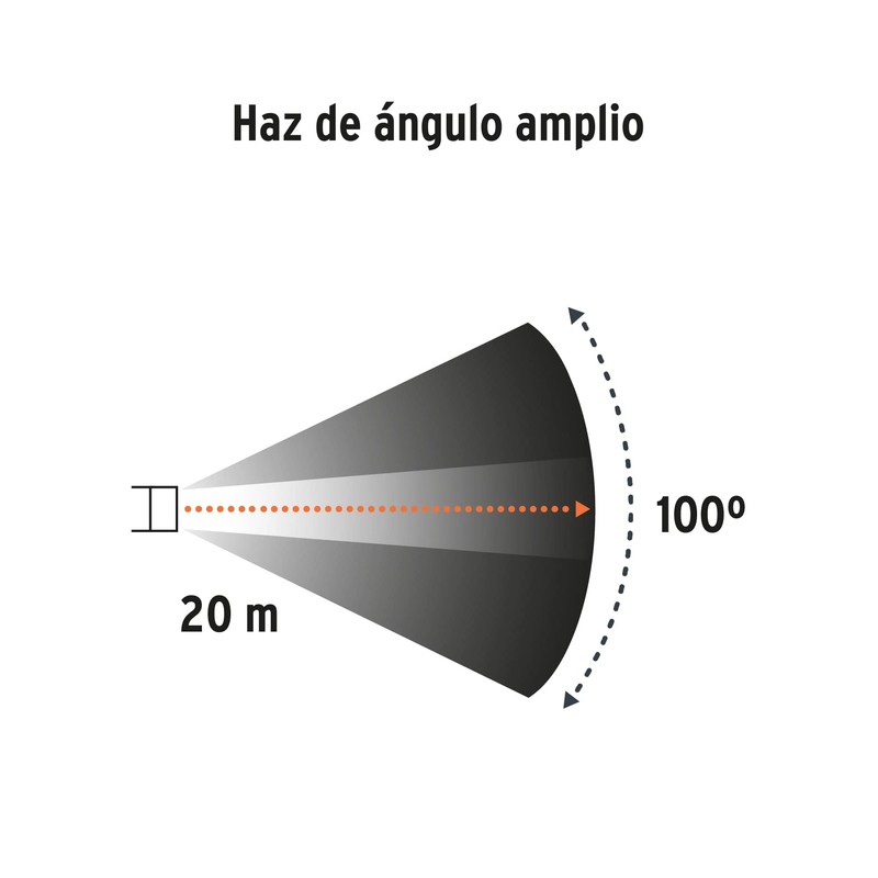 TRUPER LI-CA-150, Linterna de cabeza, 150 lúmenes, 1 LED
