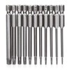 Saipor 11 Piece T6-T40 Torx Bits Screwdriver Set Magnetic Torx