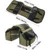 Large Capacity Motorcycle Tail Package Waterproof Motorbike Saddle Bag Double