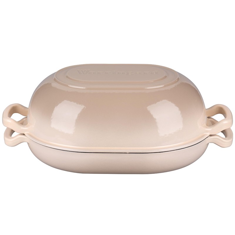 VORRINGARD Enameled Cast Iron Sourdough Bread Oven, Dutch Oven, Loaf
