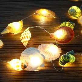 Avior LED String Sea Shell Light (10 feet/3 Meters)
