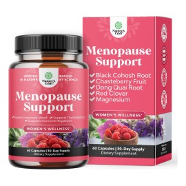 Natures Craft Suplemento Herbal Para Menopausia 60 Cápsulas