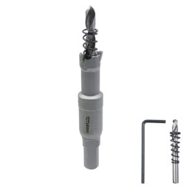 Rannb 9/16"/14mm Hole Saw Carbide Tipped Hole Saw for Cutting Stainless Steel Plate,Iron,Steel