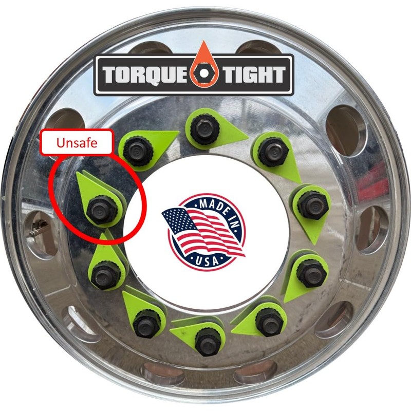 Torque-Tight 33mm Loose Lug Nut Indicators (Green) – Visual Safety