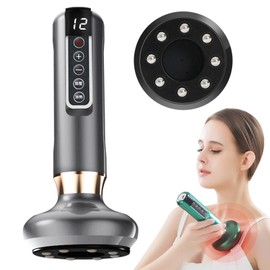 Bluile Anti Cellulite Massager, Bluile Anti-Cellulite Massager, Cellulite Massager, Electric Body Massager, Anti Cellulite Hand Massager for Abdomen, Neck, Leg, Hips, Arm (Grey)