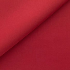 Unbranded Red 45" Wide Cotton Blend Broadcloth Fabric By yard